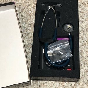 3M Littmann Classic III Monitoring Stethoscope - Caribbean Blue Tube